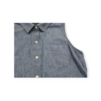 Camisa Tommy Hilfiger Mediana M Sin Mangas Azul Acero