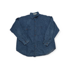 Camisa De Mezclilla Columbia Grande L De Mujer