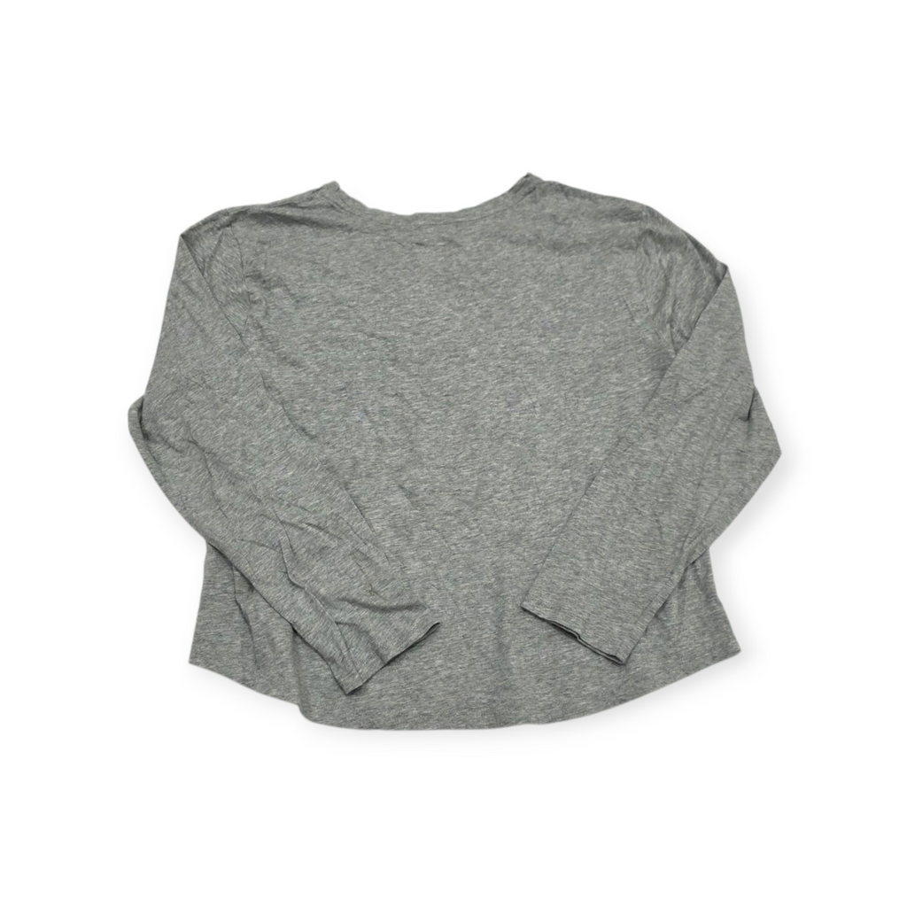 Playera Polo Ralph Lauren Xgrande Xl Gris Claro Manga Larga