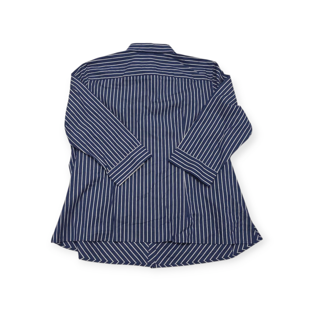 Camisa Ralph Lauren Talla 2x Azul Rayada