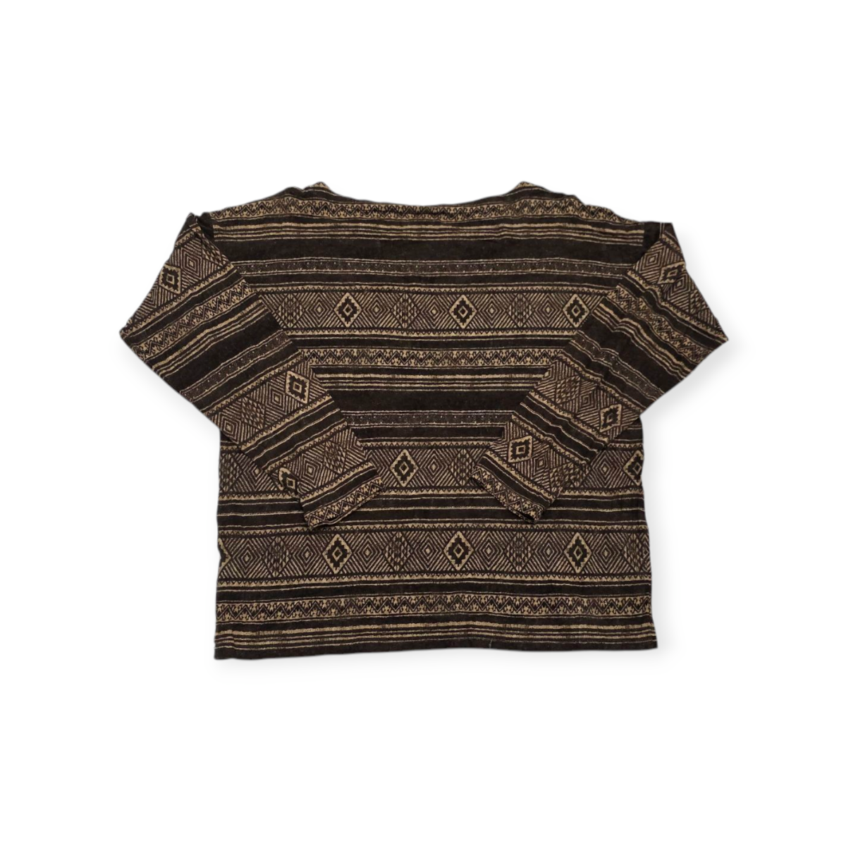 Playera Ralph Lauren Xgrande Xl Cafe Manga Larga