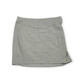 Falda Lululemon Xgrande Xl Gris Claro De Algodón