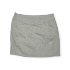 Falda Lululemon Xgrande Xl Gris Claro De Algodón