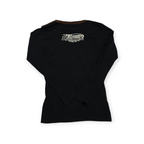 Playera Harley Davidson Grande L Manga Larga Color Negro