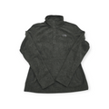 Chamarra The North Face Gris Cuello Alto Con Bolsa D Kanguro