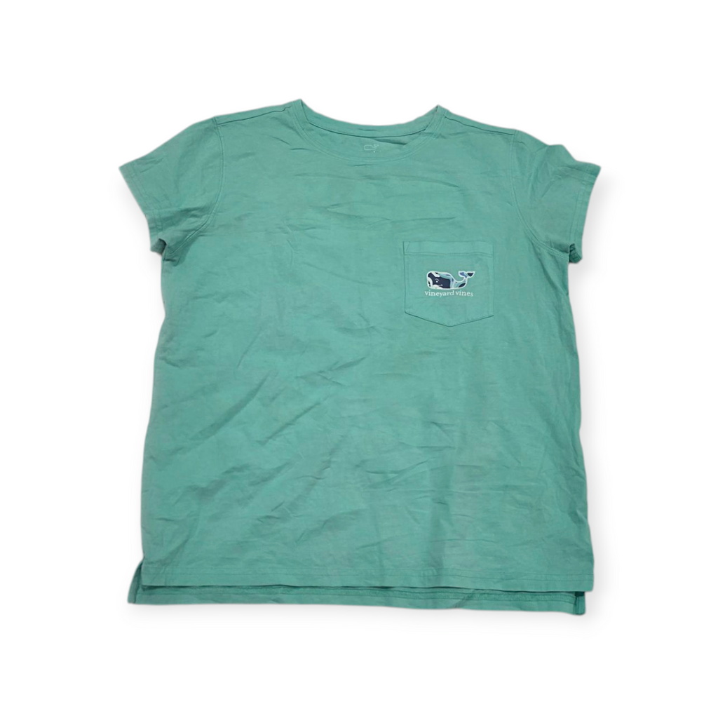 Playera Vineyard Vines Xchico Xs Color Menta Manga Corta