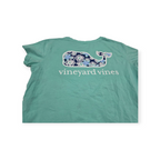 Playera Vineyard Vines Xchico Xs Color Menta Manga Corta