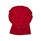 Sueter Tommy Hilfiger Mediana M Rojo Con Brillos