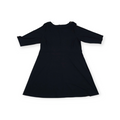 Vestido Tommy Hilfiger Talla 14 W Azul Oscuro Manga 3/4