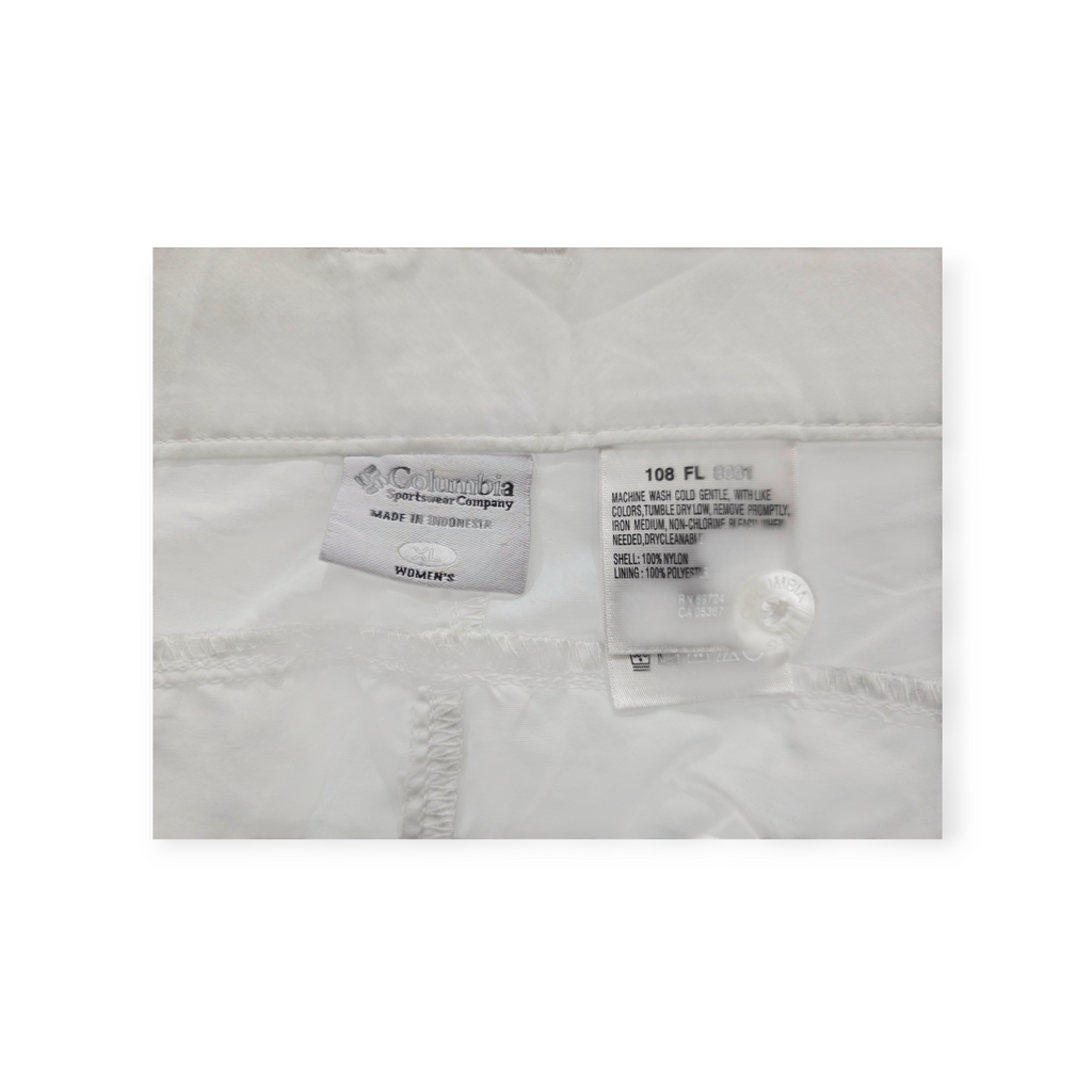 Falda Columbia Xgrande Xl Color Blanco