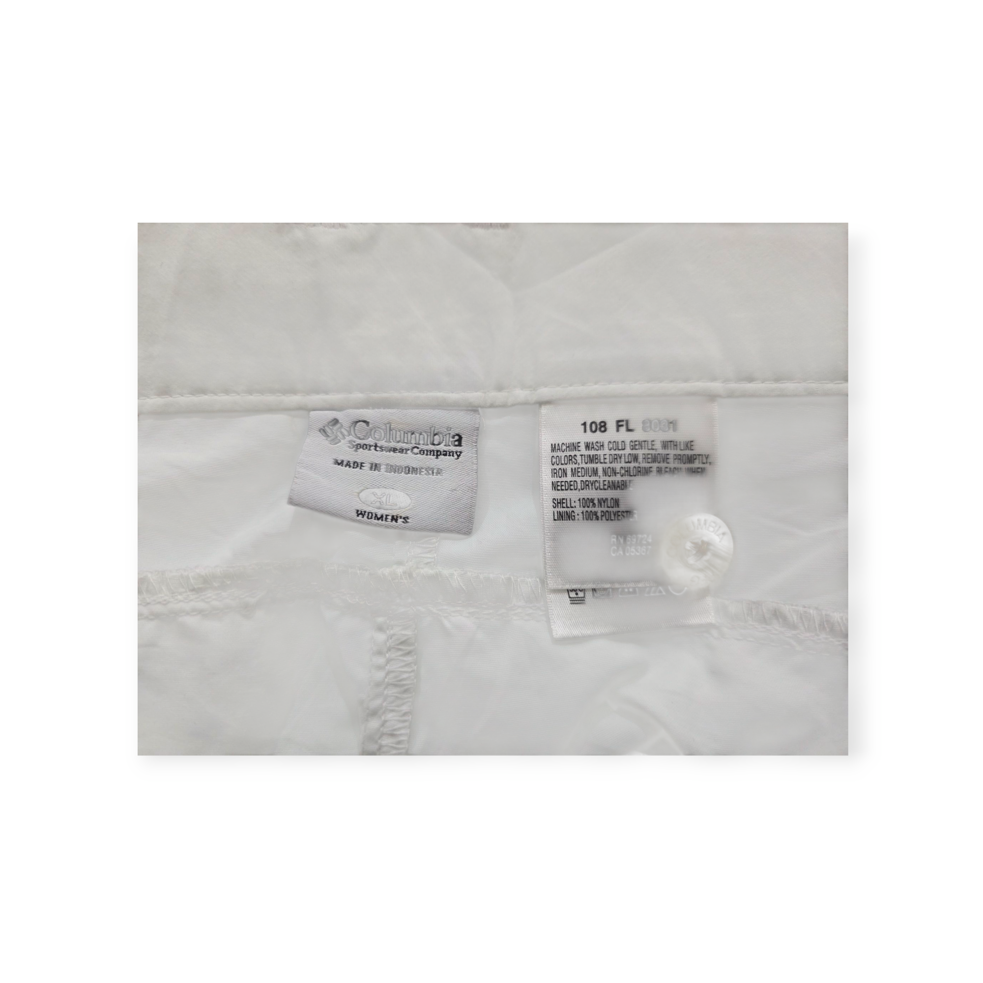 Falda Columbia Xgrande Xl Color Blanco