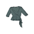 Blusa Ralph Lauren Chico S Black Manga 3/4 Azul Acero