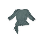 Blusa Ralph Lauren Chico S Black Manga 3/4 Azul Acero
