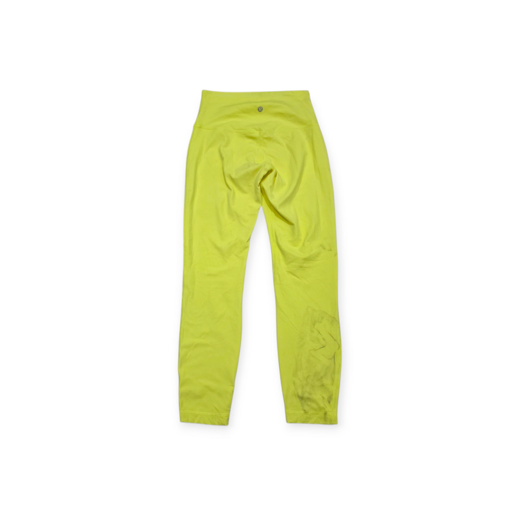 Legging Lululemon Talla 6 Color Amarillo
