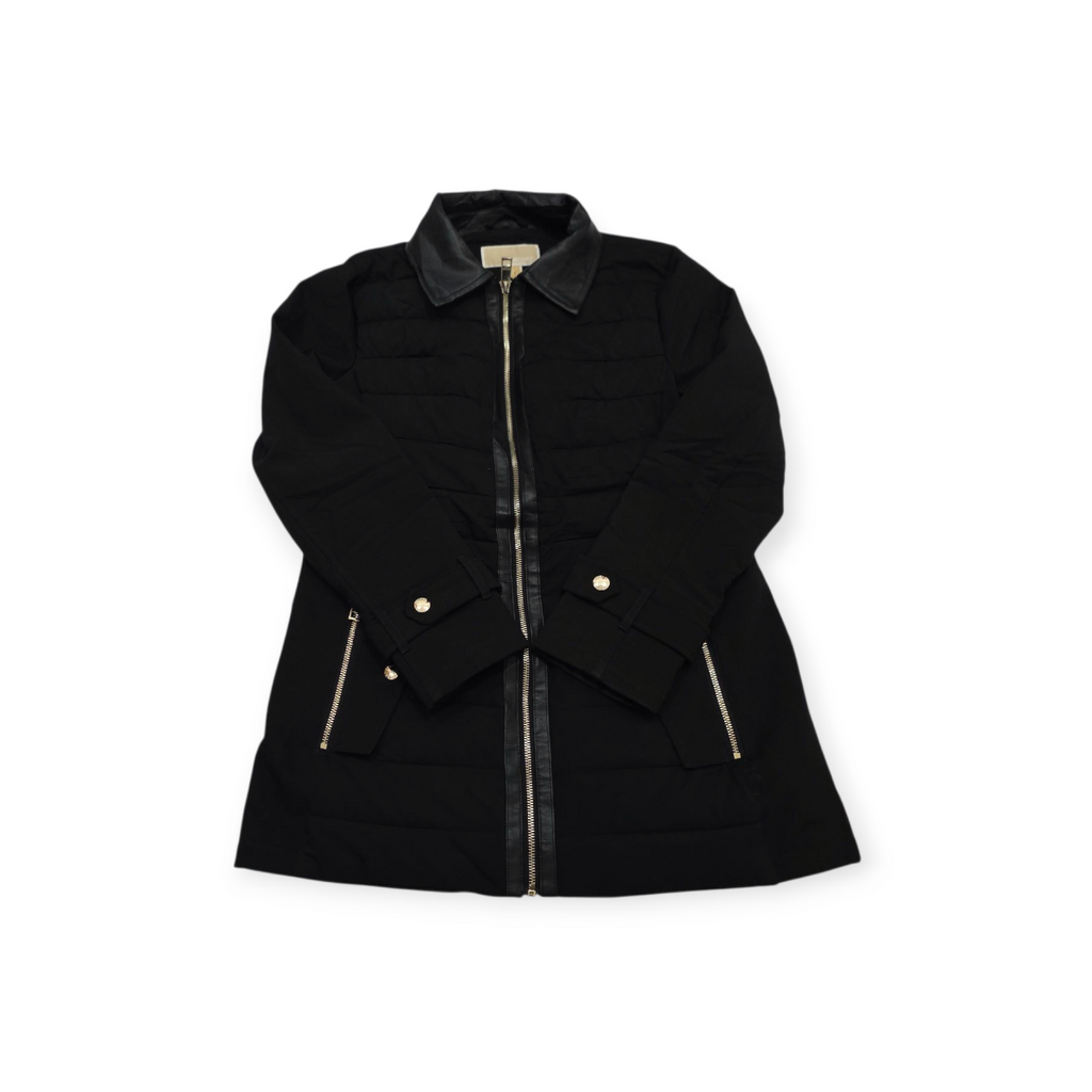 Chamarra Michael Kors De Mujer S Con Vinipiel Color Negro
