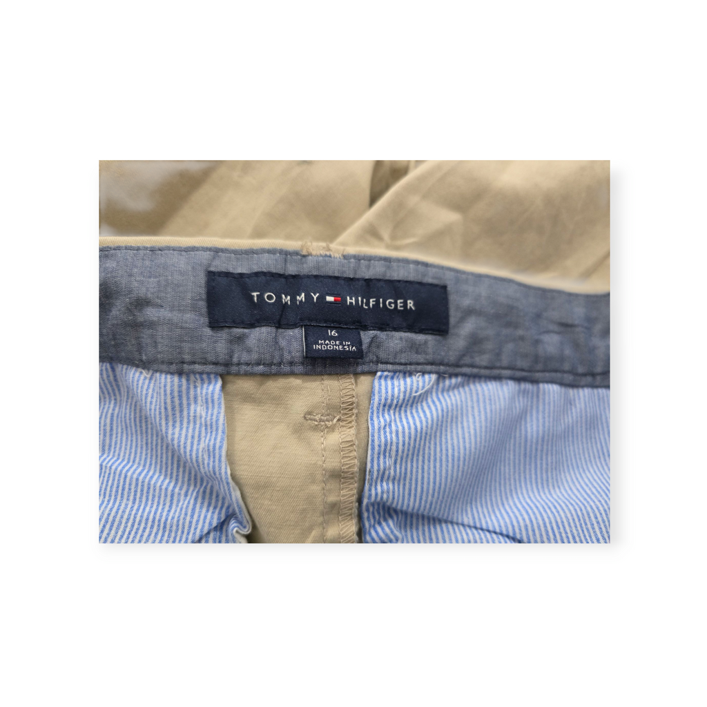 Short Tommy Hilfiger Talla 16 Cafe Claro