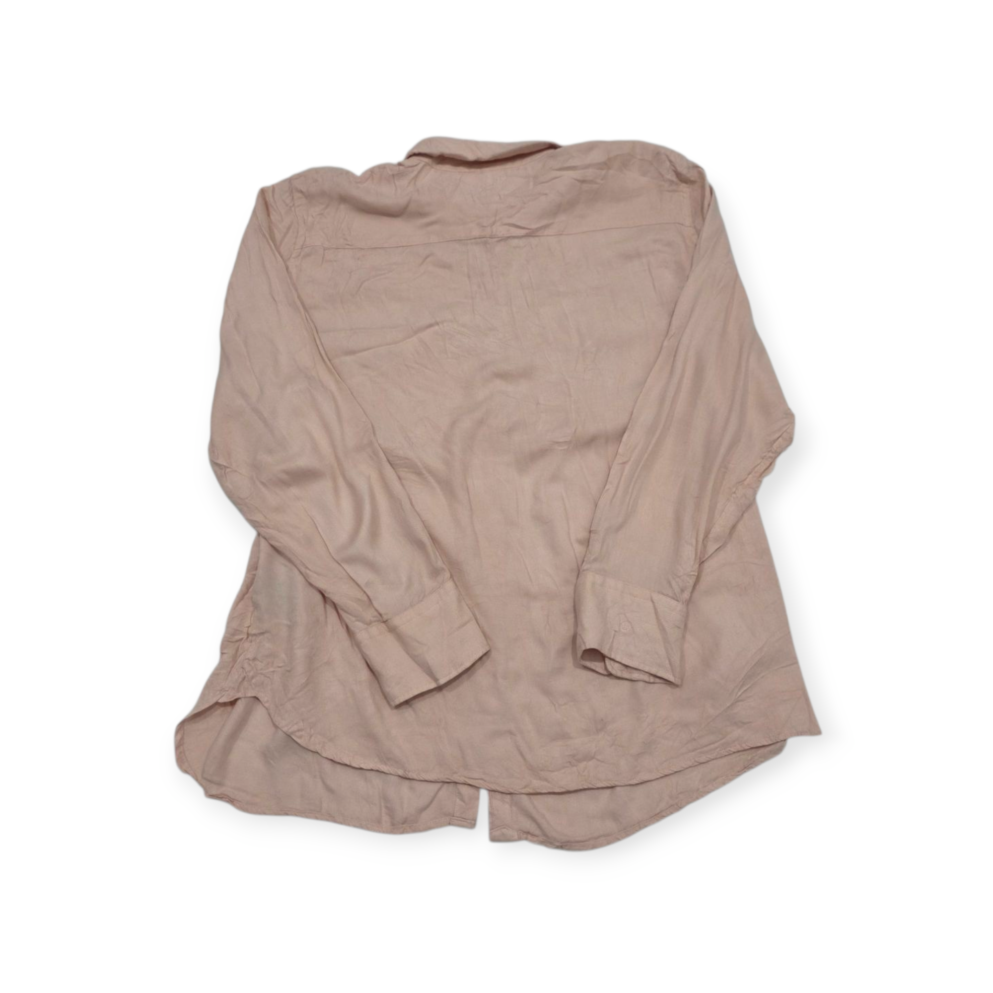 Camisa Ralph Lauren Talla 2x Rosa Claro De Viscose