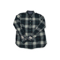 Camisa Tommy Hilfiger Chico S Verde Con Gris