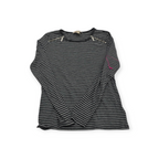 Playera Michael Kors Mediana M Gris Rayada Con Cierre