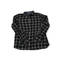 Camisa Tommy Hilfiger Grande L Negra Con Amarillo