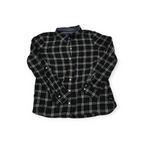Camisa Tommy Hilfiger Grande L Negra Con Amarillo