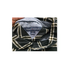Camisa Tommy Hilfiger Grande L Negra Con Amarillo