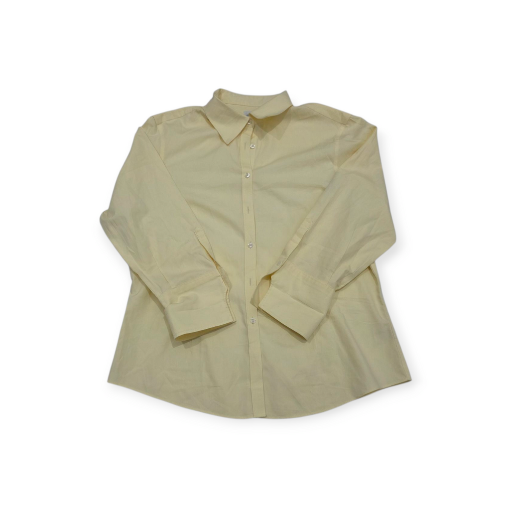 Camisa Mujer Brooks Brothers Amarillo Claro Talla 12