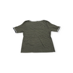 Playera Tommy Hilfiger Xgrande Xl Verde Con Lineas Blancas