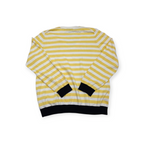 Sueter Tommy Hilfiger Amarillo Rayado Talla Xxl