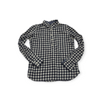 Blusa Tommy Hilfiger Chico S Azul Acero Cuadros