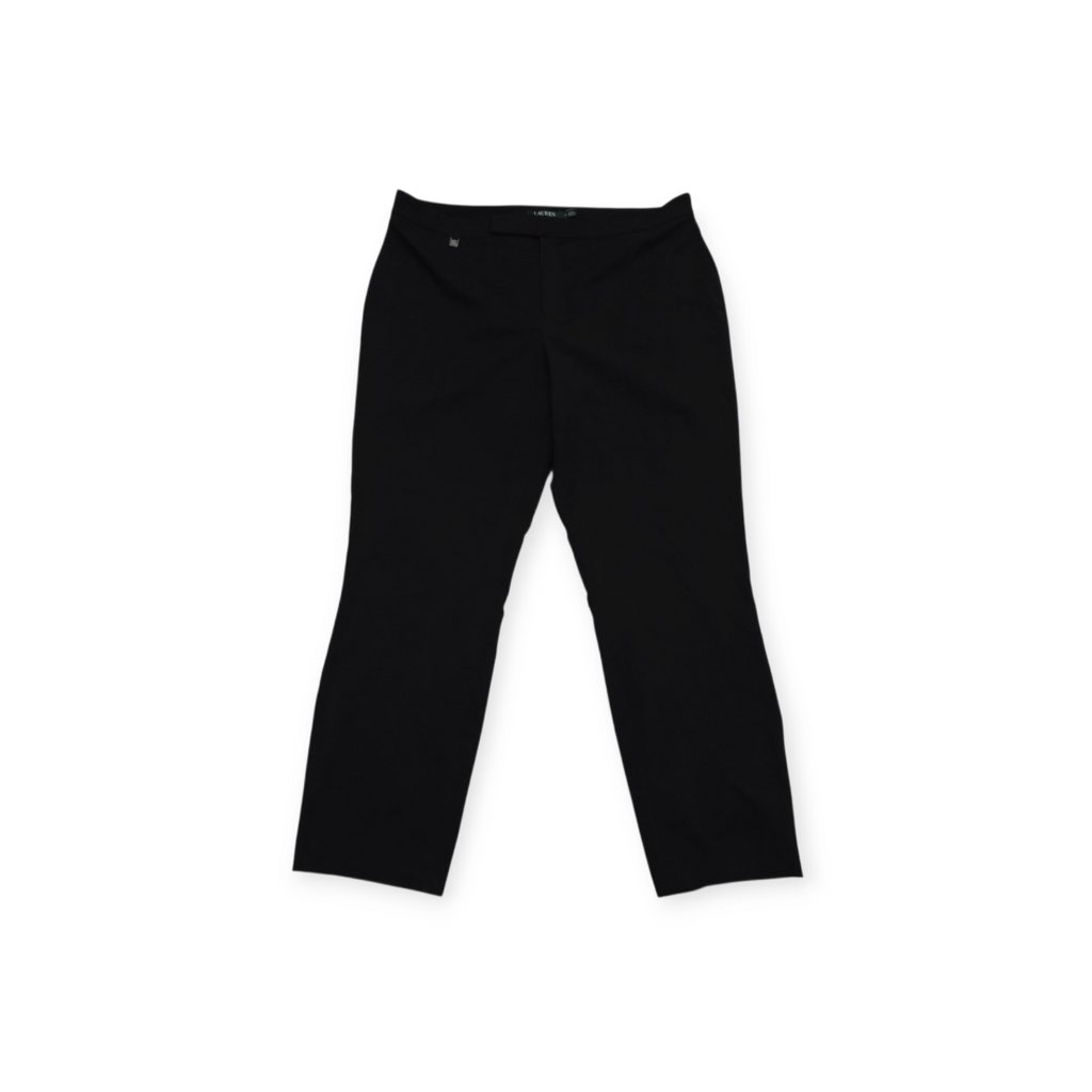 Pantalon Ralph Lauren Talla 14 De Vestir Color Negro