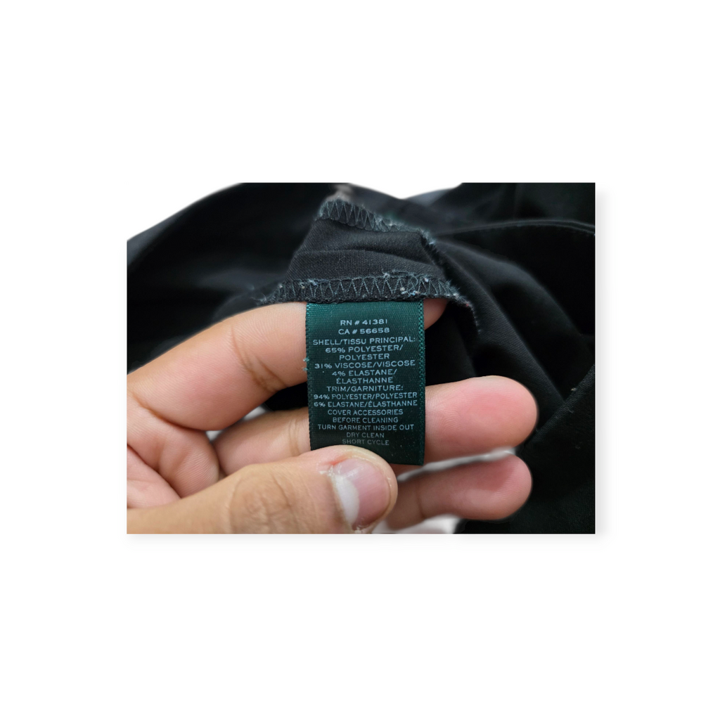 Pantalon Ralph Lauren Talla 14 De Vestir Color Negro