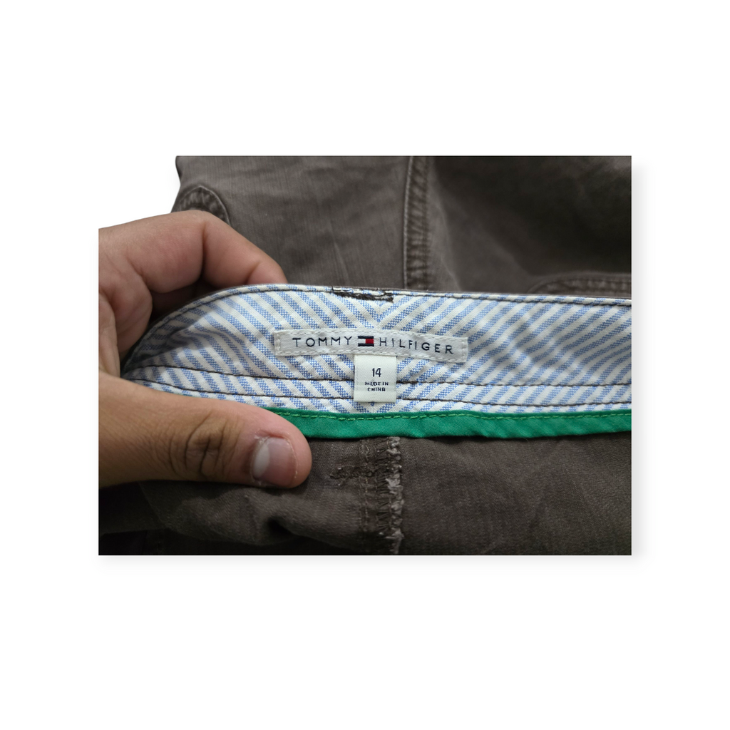 Short Tommy Hilfiger Talla 14 Cafe