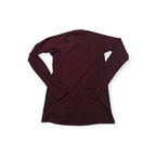 Playera Manga Larga Columbia Chico S Olniheat Color Vino