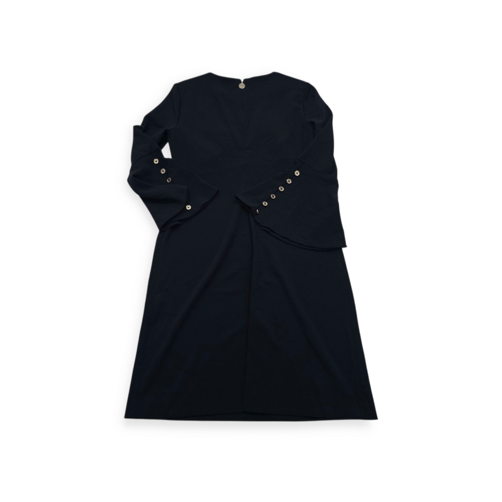 Vestido Tommy Hilfiger Manga Larga Amplia Talla4 Azul Marino