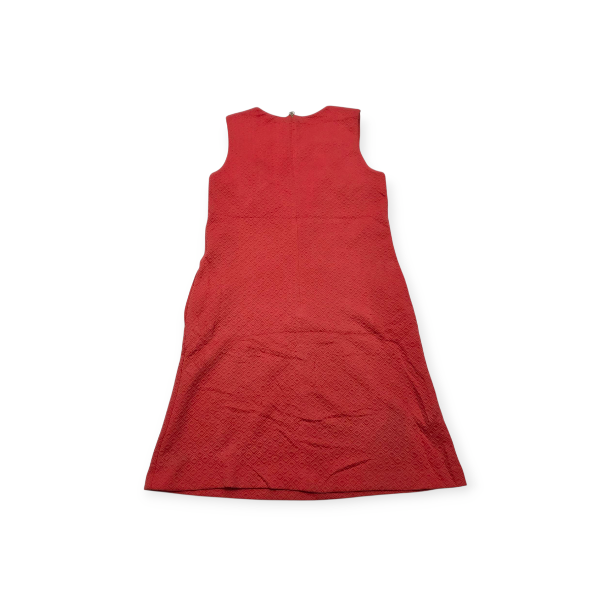 Vestido Tommy Hilfiger Talla 6 Color Coral Sin Mangas