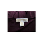 Blusa Michael Kors Mediana M Color Vino Manga Amplia
