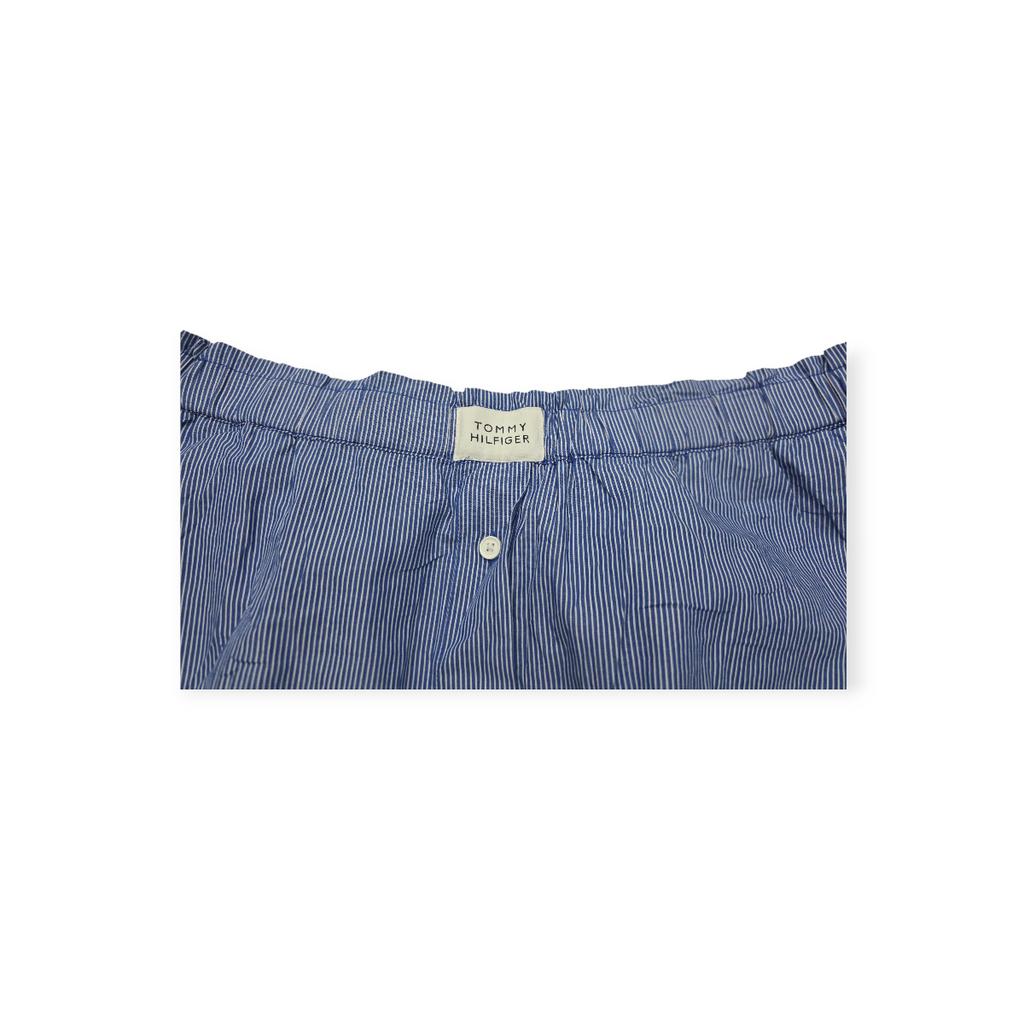 Falda Tommy Hilfiger Mediana M Color Azul Con Botones
