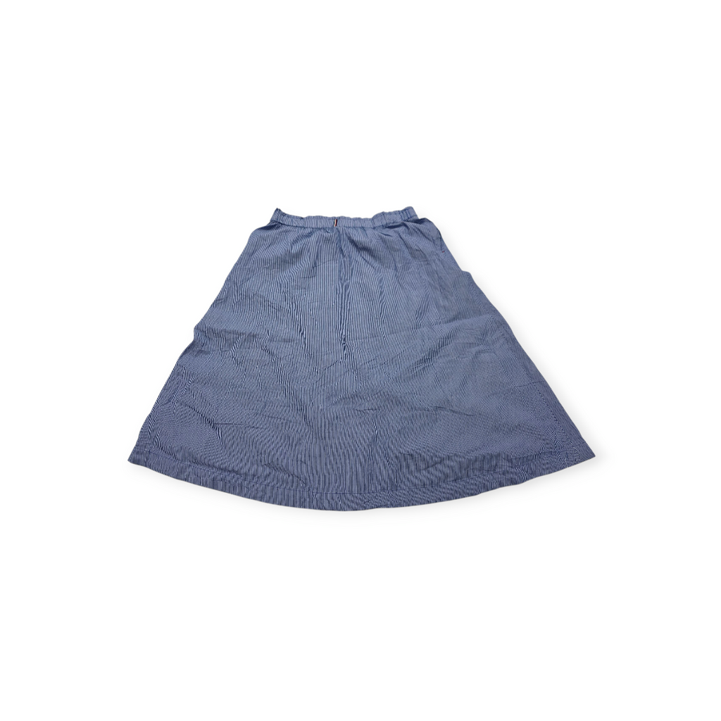 Falda Tommy Hilfiger Mediana M Color Azul Con Botones