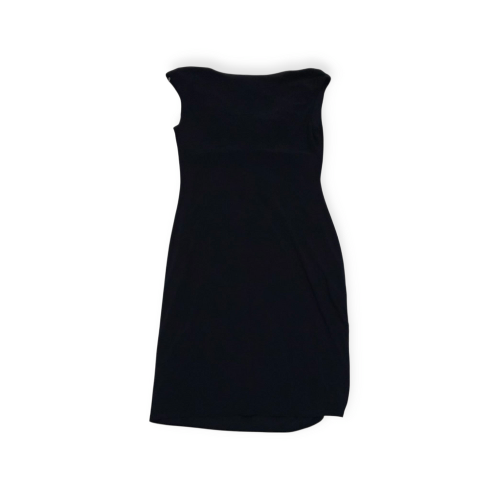 Vestido Ralph Lauren Talla 14 Color Azul Profundo Sin Mangas