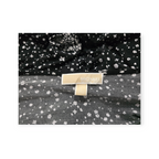 Vestido Michael Kors Grande L Cruzado Negro Floreado