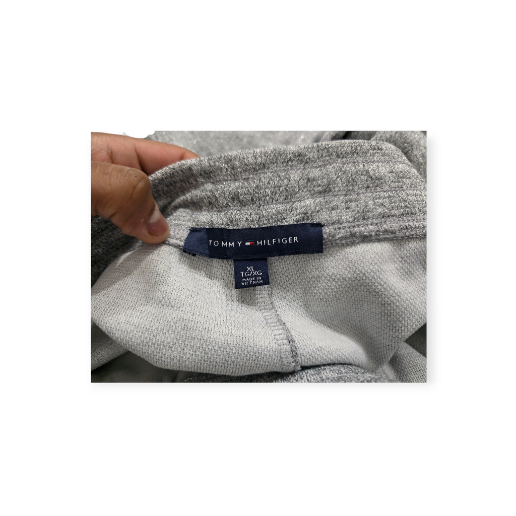 Pants Tommy Hilfiger Plateado Extra Grande Xl De Mujer
