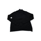 Sueter Ralph Lauren Turtle Neck Medio Boton Grande Negro