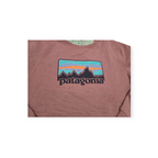 Sudadera Patagonia Rosa Claro Mujer Talla Chica Regular Fit