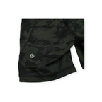 Short Biker Lululemon Print Militar Talla 4 Verde