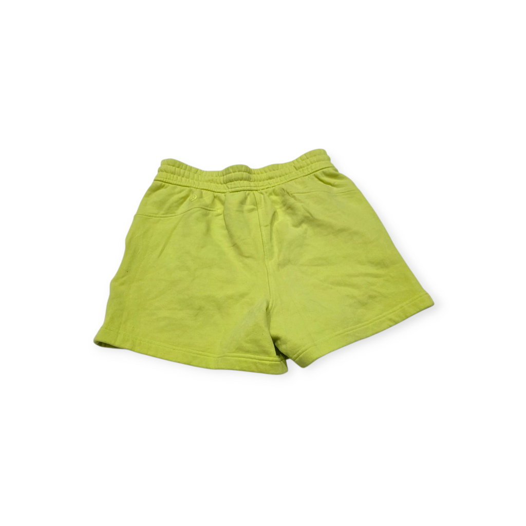 Short Lululemon Talla 4 Color Verde De Algodon