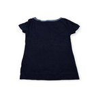 Playera Ralph Lauren Azul Marino Manga Corta Talla Chica