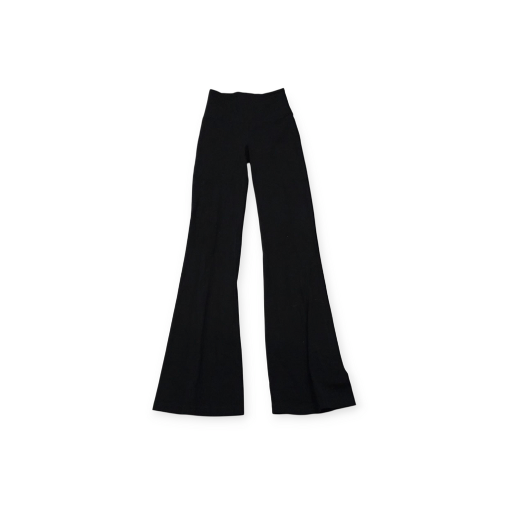 Legging Lululemon Talla 2 Flores Color Negro