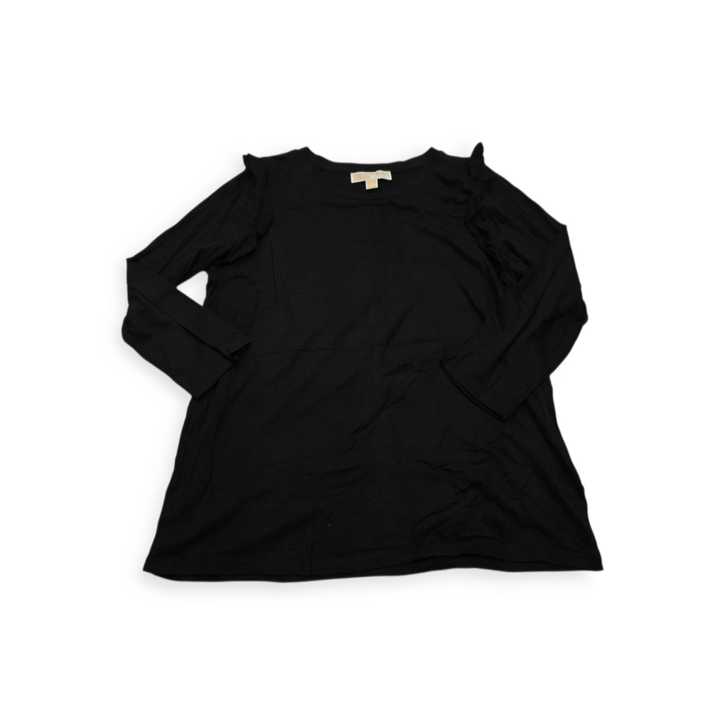 Blusa Michael Kors Grande L Color Negro Manga Larga
