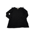 Blusa Michael Kors Grande L Color Negro Manga Larga